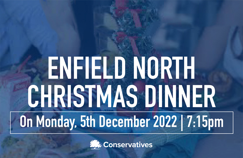 Enfield North Conservative Association Christmas Dinner